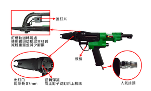 APLUS SC720XE-SM, anneau de cochon pour siège de voiture, nez long de 87mm, taille de fermeture de 7.9mm à 11mm pour réduire le bruit - Product Image 6