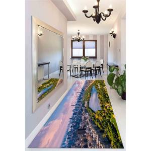 Tapis Central Park, Tapis NYC, Tapis Paysage Urbain, Tapis Vue, Tapis Imprimé, Tapis Doux à Poils Longs - Product Image 3