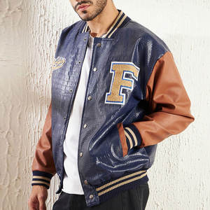 Veste en cuir pour homme, style motard, en gros, quantité importante, service OEM/ODM, imperméable, épaisse, pour homme - Product Image 1