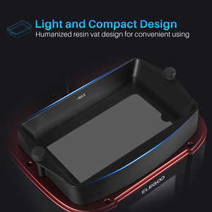 Accesorios para Impresora 3D Mars 3 y Mars 3 Pro, Tanque de Resina Metálica de 2 Piezas - Product Image 3