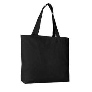 Bolsas de Hombro de Algodón de Alta Calidad, Ecológicas, Multiusos, Duraderas, Bolsas de Lona de Algodón Resistentes, Bolsa de Mano de Algodón Negro Oscuro - Product Image 1