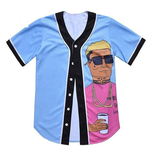 Camisetas de Béisbol Sublimadas Personalizadas al por Mayor, Ropa Deportiva para Hombres y Mujeres, Uniforme de Béisbol Profesional, OEM ODM - Product Image 1