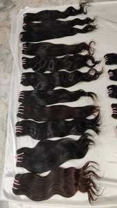 Bundle de cheveux vierges indiens bruts non traités, naturels, lisses, doux et soyeux, vente en gros de cheveux humains du temple indien - Product Image 5