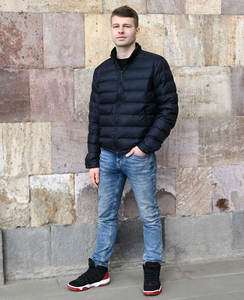 Chaqueta Acolchada de Moda para Hombre, Otoño, Color y Logotipo Personalizables, Impermeable, Cortavientos, con Capucha, Informal, para Exteriores - Product Image 2