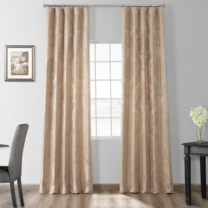 Full Light Shading <b>Window</b> Curtains for Living and Dining Room Decoration With Crepe and Perfect Satin Accessories American Style - Product Image 3