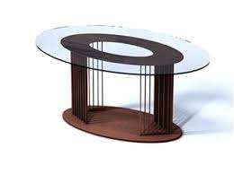 Tables élégantes meubles pour la maison hôtel Restaurant décor de Table Unique couleur noire métal verre meubles Center thé Table basse - Product Image 6