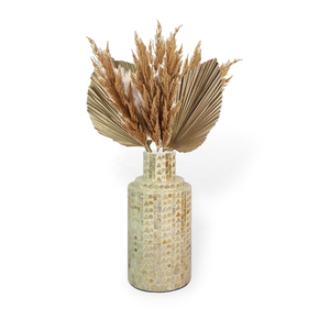 Florero de mesa decorativo de nácar moderno al por mayor vietnamita con uso de piso y Mesa - Product Image 1