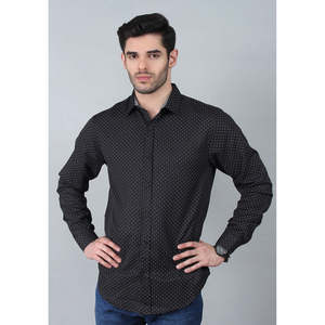 Camisa de Vestir ARON de Popelina para Hombre con Logotipo Personalizado, Antiarrugas, Estilo Casual y Formal para Oficina, Empaquetada Individualmente, Corte Veraniego - Product Image 1