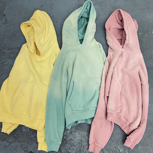 Vintage Style Acid Wash <b>Hoodie</b> Men Oversized Pullover Streetwear Faded Look Casual <b>Hoodie</b> <b>Trendy</b> Hip Hop <b>Hoodie</b> Fashion - Product Image 5