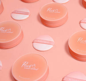 BLACK ROUGE PEACH TOKTOK PUFF K-Beauty Kpop K-Idol Producto de Corea Belleza de Corea Artículo Imprescindible - Hecho en Corea - Product Image 3