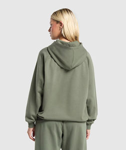 Vente en gros de sweats à capuche pour femmes pulls décontractés à capuche hauts sweat à manches longues imprimé de lettres sweat à col rond - Product Image 3