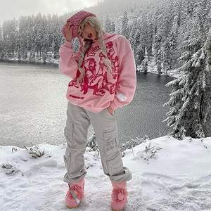 เสื้อสเวตเชิ้ตผู้ชายขนแกะเมอริโนแท้ 100% สำหรับเล่นกีฬา มีกระเป๋าจิงโจ้ เสื้อฮู้ดขนแกะนุ่มสบาย คอวีแบบคัสตอม - Product Image 6