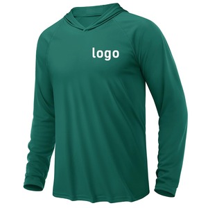 Diseño gratuito personalizado Camo transpirable UPF 50 pesca camisas sublimadas manga larga Jersey capucha impermeable Unisex pesca desgaste hombres - Product Image 1