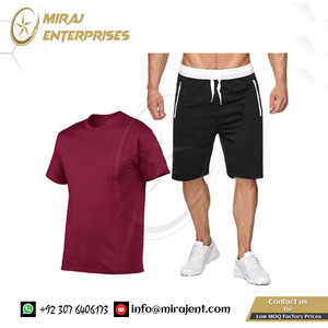 ฤดูร้อนพิมพ์ชุดผู้ชายชุดวิ่งออกกําลังกายเสื้อผ้าเสื้อยืด + กางเกงขาสั้น 2 ชิ้นต่ําขั้นต่ําแฟชั่นสบายๆกีฬา - Product Image 6