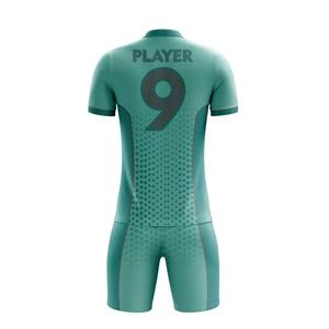 Ensemble d'uniformes de football personnalisés pour hommes, coupe automatisée, maillots sublimés, vêtements pour joueurs de football, vêtements d'équipe, ensemble d'uniformes de football - Product Image 2