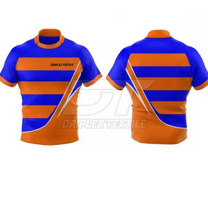 Vente en gros de maillot de rugby en maille pas cher prix bas quantité minimale de commande de maillot de rugby en maille de qualité supérieure pour la vente en ligne - Product Image 1