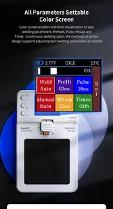 Qianli Macaron <span class=keywords><strong>Max</strong></span> xách tay tích hợp thiết kế máy hàn pin tại chỗ cho điện thoại công cụ sửa chữa hàn điểm xung đôi - Product Image 3