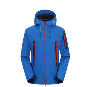Veste Softshell Unisexe en Toile, Coupe-Vent et Imperméable, Doublure Polaire Légère, Col Montant – Idéale pour le Travail et les Activités de Plein Air – Offre Spéciale - Product Image 3