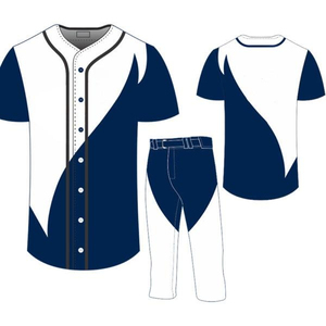 Uniformes de Béisbol de Venta Caliente, Uniformes de Béisbol Personalizados de Poliéster, Nuevo Estilo, Transpirables y Cómodos - Product Image 1