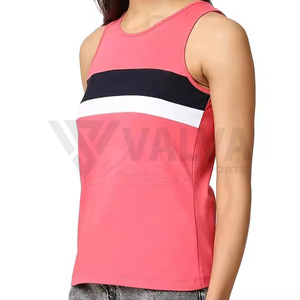 Camiseta sin mangas deportiva informal para mujer, camiseta transpirable para gimnasio y Fitness, tela de punto para correr, fabricada en Pakistán - Product Image 2