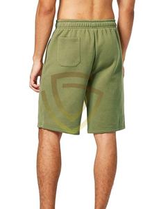 Pantalones Cortos Deportivos Personalizados para Hombre, de Secado Rápido, para Entrenamiento, Jogging, Felpa, 100% Algodón, Cintura Media, con Cordón, para Gimnasio y Fitness - Product Image 3