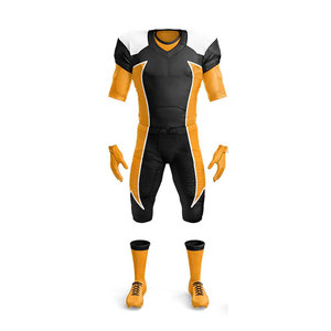 Nuevo Diseño 20224 Uniforme de Fútbol Americano para Adultos Transpirable 100% Poliéster de Alta Calidad con Impresión de Logotipo Personalizado al por Mayor - Product Image 1