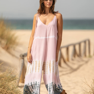 New Arrival Eco-Friendly Vintage <b>Jumpsuit</b> <b>with</b> Elegant Design High Waist 100% Cotton Latest Style for Sale by Exporters - Product Image 1