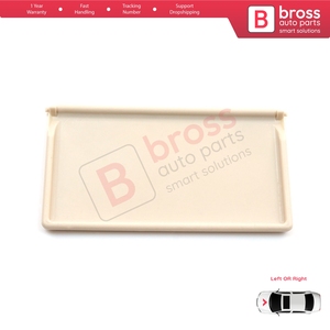 BDP980 Parasol con Espejo Color Beige para Mercedes-Benz Clase C W203 S203 2000-2007 CL203 2001-2011 A2038170220 - Product Image 2