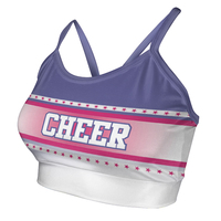 Personnalisé Pakistan Fabrication d Femmes/Filles gymnastique danse Sport Soutien-Gorge course dos sport Haut Scène Performance danse Porter