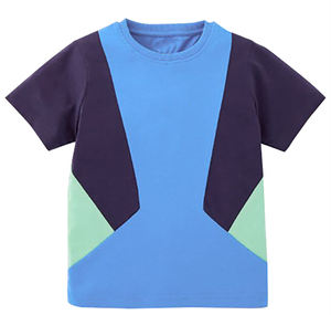 T-shirts décontractés à manches longues et col rond pour garçons, personnalisables en gros, 100 % coton biologique, séchage rapide, respirant, anti-rétrécissement, taille plus - Product Image 2