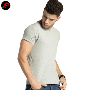 เสื้อยืดคอกลมสำหรับผู้ชายเสื้อฟิตเนสลำลองสีพื้นระบายอากาศ - Product Image 3
