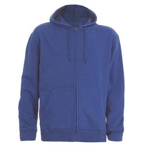 Sweatshirts à capuche zippés 100% coton unisexes de haute qualité avec broderie personnalisée Streetwear respirant ensembles de fitness grande taille - Product Image 2