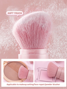 1 Uds. <span class=keywords><strong>De</strong></span> cerdas suaves rosas, brocha <span class=keywords><strong>de</strong></span> <span class=keywords><strong>maquillaje</strong></span> retráctil portátil, brocha para rubor en polvo, herramientas <span class=keywords><strong>de</strong></span> <span class=keywords><strong>maquillaje</strong></span> <span class=keywords><strong>de</strong></span> belleza cosmética <span class=keywords><strong>con</strong></span> <span class=keywords><strong>tapa</strong></span> - Product Image 3