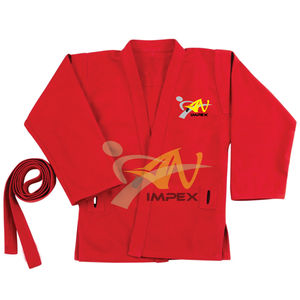 ชุดเครื่องแบบ sambo สำหรับมืออาชีพชุดเครื่องแบบ sambo ผ้าฝ้ายเนื้อนุ่มชุดคาราเต้ศิลปะการต่อสู้พร้อมผ้าฝ้าย100% - Product Image 5