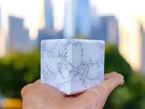 Howlite Stone Cube Agate Stone Craft Sculpture With Natural Swirls Designed For Artisan Decor Accent Pieces And Unique Energy - Product Image 3