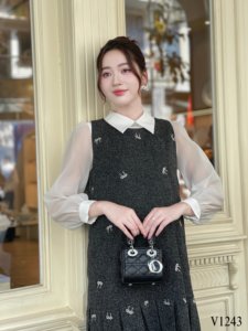 High Quality Anti-Shrink <b>Maternity</b> Dress Winter Use Sweat-Absorbent Soft Comfortable Short Sleeve Fabric ODM <b>Supply</b>-VietnamV1243 - Product Image 6