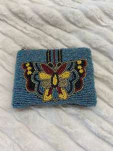 กระเป๋าใส่เหรียญประดับลูกปัดแบบคลาสสิกกระเป๋าแต่งหน้าประดับด้วยลูกปัดมุกและเพชรของขวัญสำหรับงานแต่งงานหรือปาร์ตี้สำหรับผู้หญิง - Product Image 2