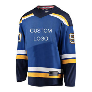 Jersey de Hockey sobre Hielo Personalizable al por Mayor, Cómodo, de Primera Calidad, Secado Rápido, Transpirable, con Bonitos Colores y Diseño Moderno - Product Image 1