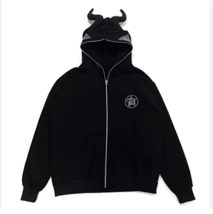 Custom Rhinestone Mens 100% Algodón 450 GSM Full Face Zip up US Hoodie mens cropped zip up HOODIE - Product Image 2