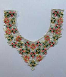 ชิ้นส่วนคอปักเลื่อมสำหรับงานปักตามสั่งแผ่นปะสไตล์งานเย็บปักสำหรับเสื้อผ้าและนักออกแบบแฟชั่นจำหน่ายต่อ - Product Image 5