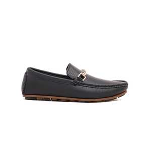 Mocassin formel noir pour garçons KD0376 Ensembles de débardeurs pour hommes - Product Image 3