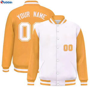 Chaqueta Universitaria Personalizada de Moda para Adultos, Chaqueta de Béisbol Personalizada, Chaqueta Estilo Universitario, Unisex, Talla Grande - Product Image 5