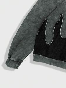 Sudadera con capucha Techwear con bolsillos con cremallera, tela resistente al agua, estilo urbano, adecuado para servicios OEM ODM y entrega global - Product Image 4