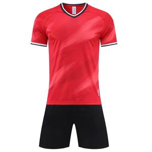 เสื้อยืดฟุตบอลแฟชั่นดริฟท์สำหรับผู้ชายเสื้อยืดกีฬาแบบหลวมแบบลำลองชื่อทีมหมายเลขคอวี - Product Image 5