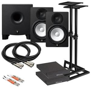 Nouveau en stock Haut-parleurs moniteurs Studiio alimentés de 8 pouces, Haut-parleurs actifs professionnels pour la production musicale - Product Image 2