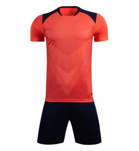 Uniforme de fútbol impreso Traje de entrenamiento juvenil para niños Hombres Incluye pantalones cortos de Jersey de fútbol Tecnología de corte automatizado - Product Image 3