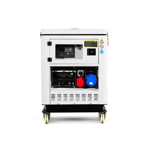 Générateur Diesel Mobile Portable 5kVA 10kVA 15kVA 50Hz 220/380V pour les petites maisons bureaux avec fonctionnement silencieux Utilisation efficace du carburant - Product Image 3