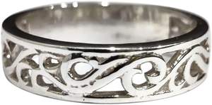 Anillo de Hombre, Anillo Sencillo de Plata, Anillo de Sello Pesado, Anillo de Meditación, Anillo de Navidad Hecho a Mano, Joyería Personalizada, Anillo de Plata Maciza 925 - Product Image 4