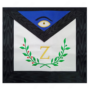 2025 TABLIER AASR 4ÈME DEGRÉ AVEC BRINDILLES - Product Image 1