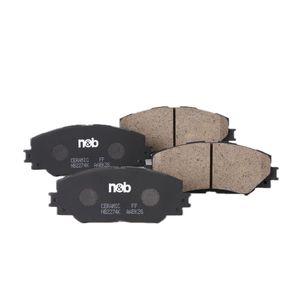 N & B Nao ผ้าเบรกเซรามิกสำหรับ Toyota Corolla altis D1210 04465-02220 0446502220 D2274 AN742K ผ้าเบรคฟรีเซรามิกทองแดง - Product Image 3
